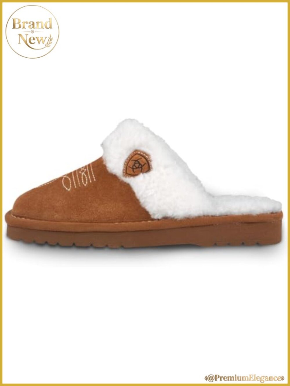 Genuine Suede Slippers Square Toe Mocc Outdoor House Shoes
